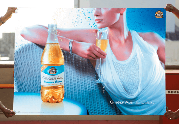 GINGER ALE  & Coca Cola